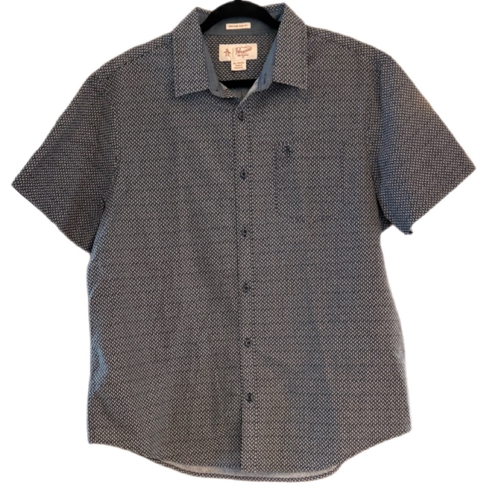 Original Penguin Heritage Slim Fit Button-Down Shirt – Size XL (NWOT)